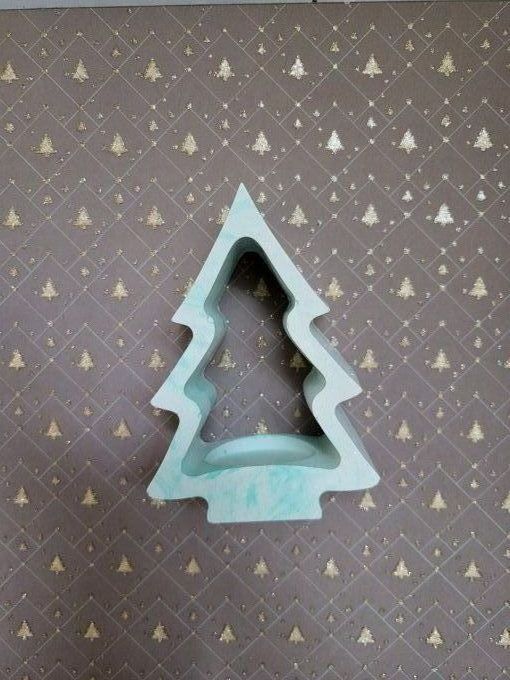 Porte bougie sapin